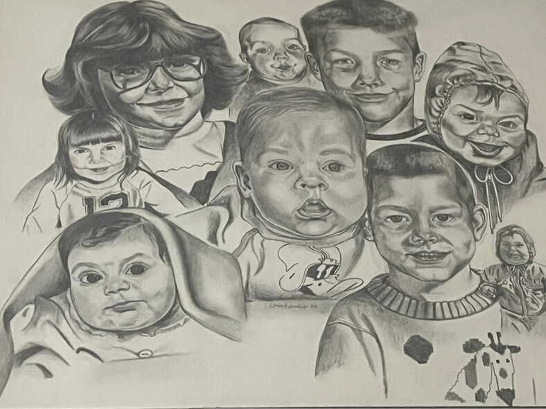 One of Aylward&rsquo;s creations &mdash; this one won 'Best of Show' in the Oldham Art Show.