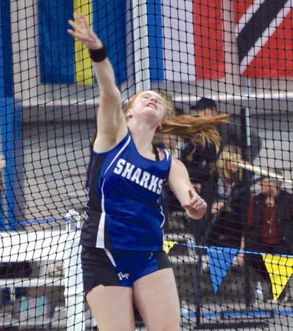 Hadlee Holt finished in fourth place with a throw of 35&rsquo; 6&rdquo;.