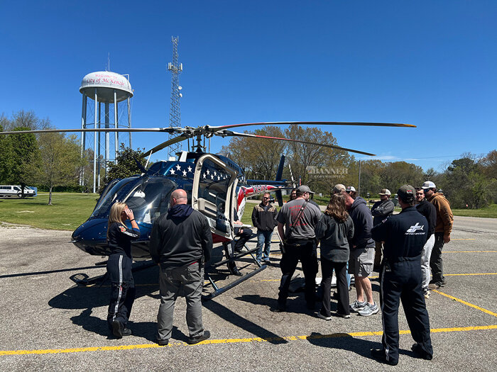 Air Evac Lifeteam of Henry County spoke to the McKenzie First Responders Class.