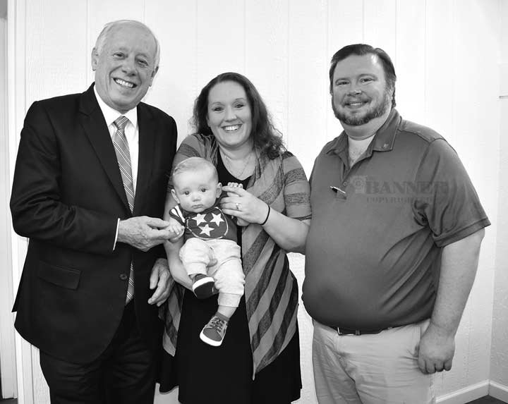Former Governor Phil Bredesen with CJ, Brittany and Jason Martin.