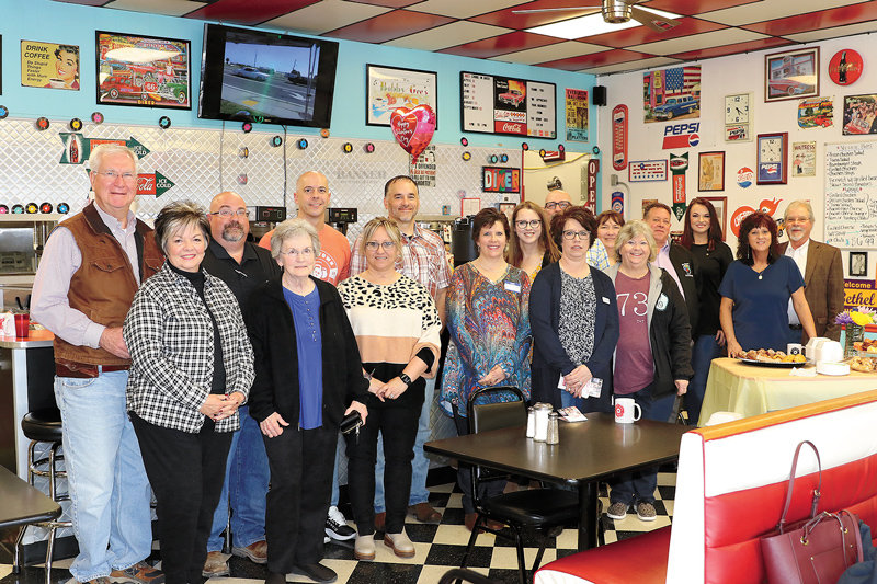 The McKenzie Chamber of Commerce&rsquo;s coffee event at Bobby Gee&rsquo;s Diner.