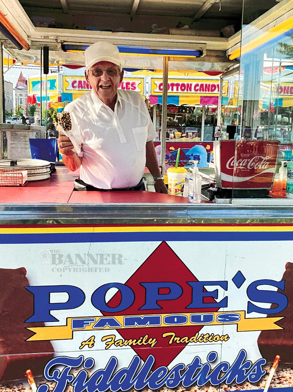 Wayne Cooper of McKenzie is enjoying his retirement by working at Pope&rsquo;s Concessions.