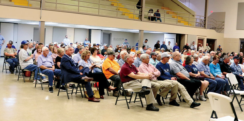 Hundreds of citizens of Carroll County attended the TWRA public meeting on May 24 to hear about the future of 1000-Acre Recreational Lake.