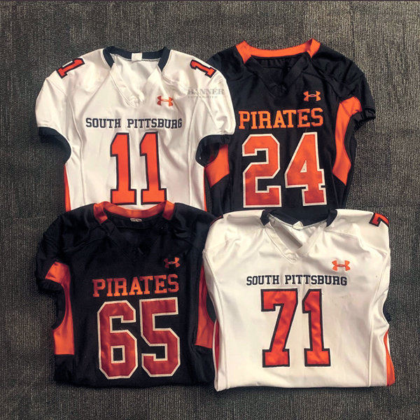 Jailyn Pellam, 16, was number 11 on the South Pittsburg team from 2020-2021. Jamal Allen, 20, was number 24 and Sayveon Martin, 20, was number 71 on the football team from 2017-2020. Jayven Martin, 22, played as number 65 from 2014-2017.
