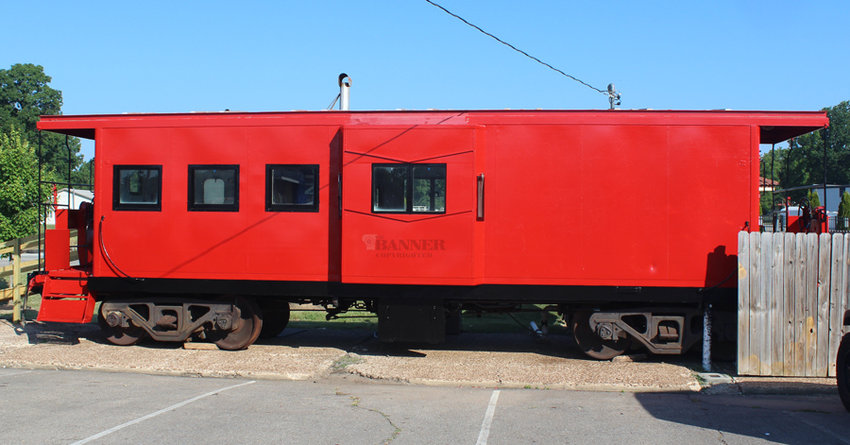 The restoration process rejuvenated the caboose&rsquo;s signature red exterior and black trim.
