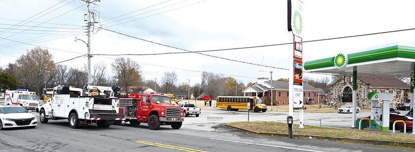 Students were evacuated to the churches in Atwood, where they were dismissed for the day.