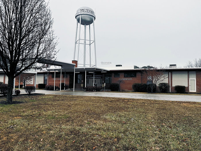West Carroll Elementary School flooded on December 26 from a burst water pipe.