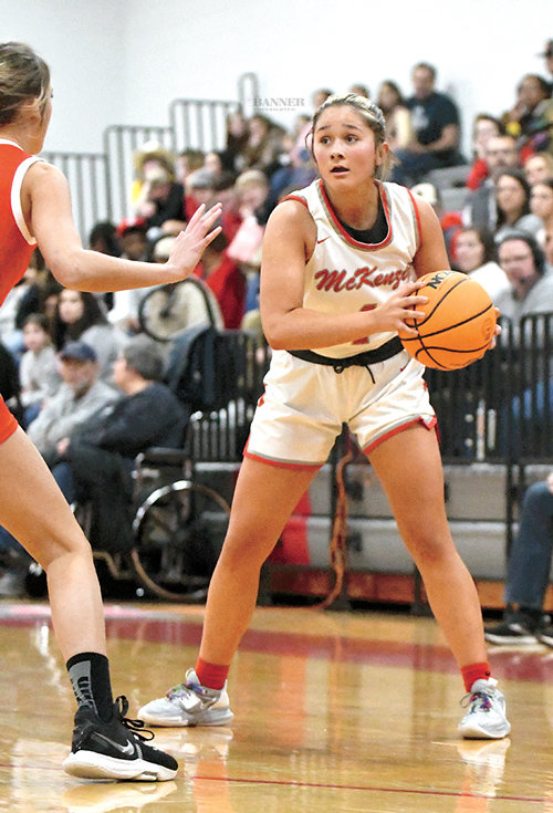 Katie Chesser had seven 3-pointers in the game against McEwen.