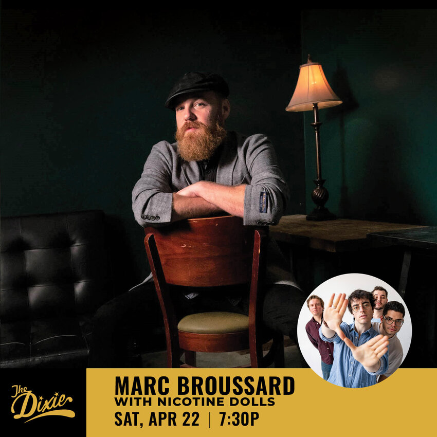 vocalist and king of Bayou Soul, Marc Broussard