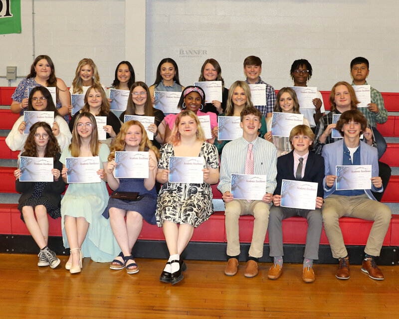 Eighth Grade Honorees.