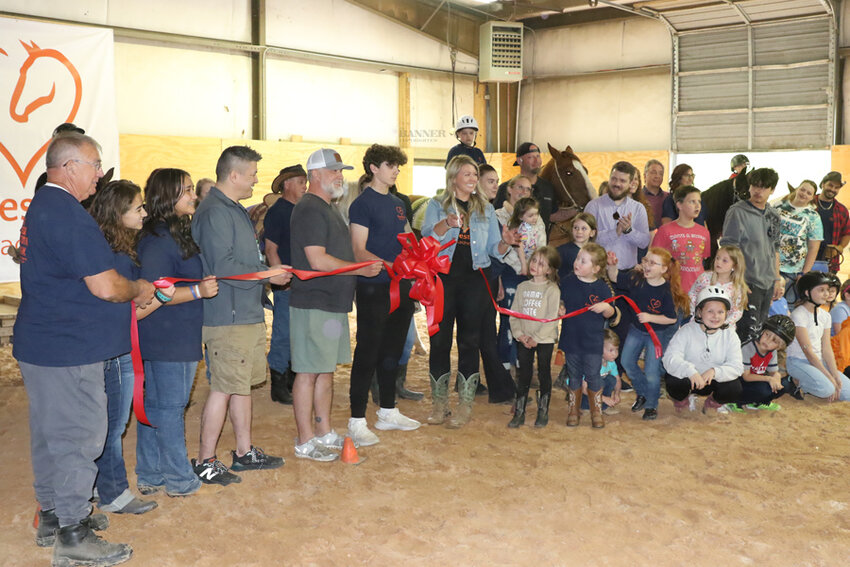 Carroll County Chamber of Commerce hosted a ribbon-cutting ceremony to mark the opening of Equestrian by Cachengo, located at 1255 Industrial Drive, Huntingdon.