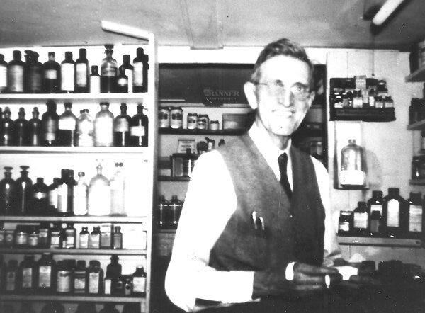 Charles Covington realized at an early age farming was not for him. He worked his way through college opening his own drug store in 1910.