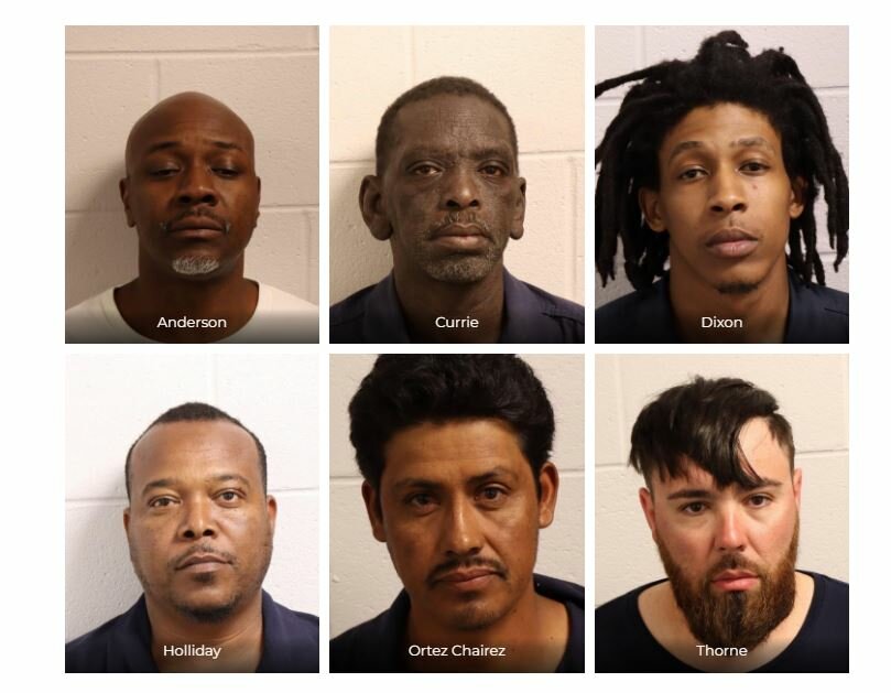 Tennessee Bureau of Investigation arrested six persons in a Tafficking scheme in June 2023.