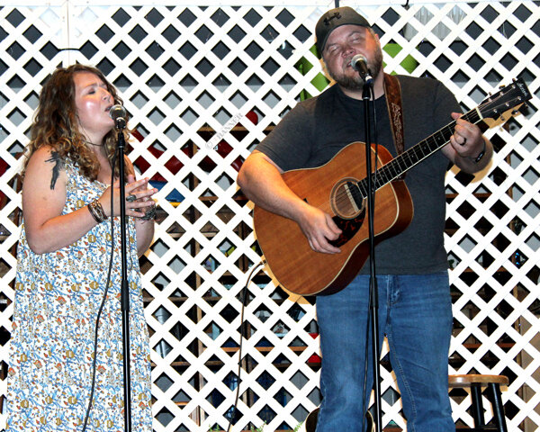 Married duo Jon and Anna Eaton performed Drew and Ellie Holcomb&rsquo;s &ldquo;Feels Like Home,&rdquo; a tribute to Tennessee.