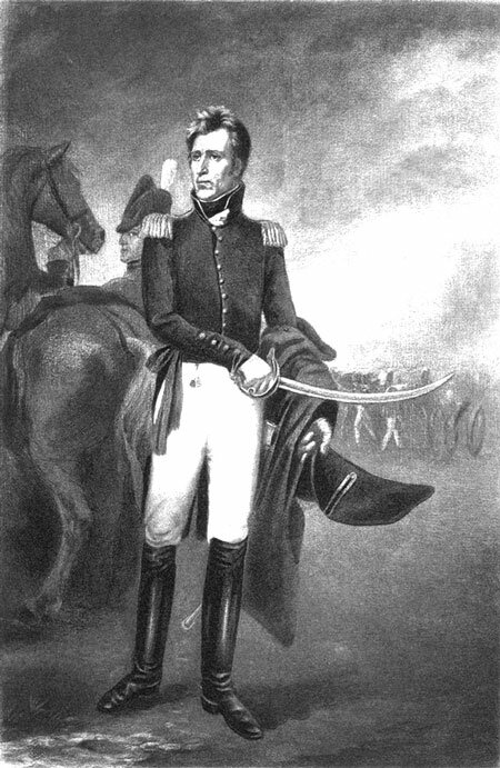 Andrew Jackson as the Hero of New Orleans in the War of 1812, a 1819 Painting by John Vanderlyn.