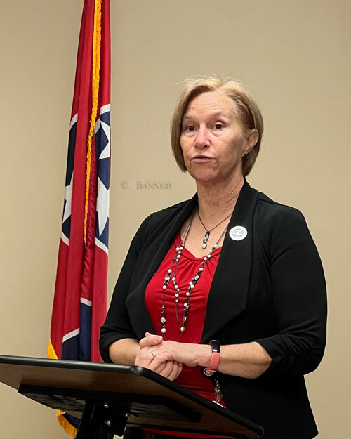 Renee Myers, Carroll County&rsquo;s Veterans Service Officer spoke to the Commission about the Carroll County Veterans Coalition.