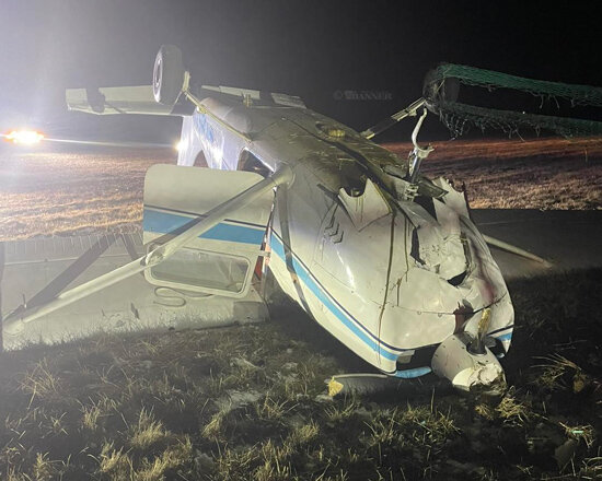 Personal aircraft crash lands near Henry County Airport.
