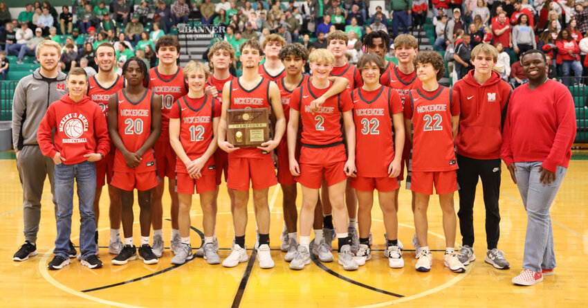 Rebels bring home the District 12 Class 1A Championship.