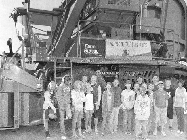 10 YEARS AGO &mdash; McKenzie 5th graders took a field trip to see firsthand what being a farmer is like.