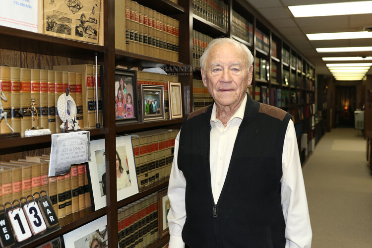 Kent Jones has practiced law in Carroll County for 60 years.