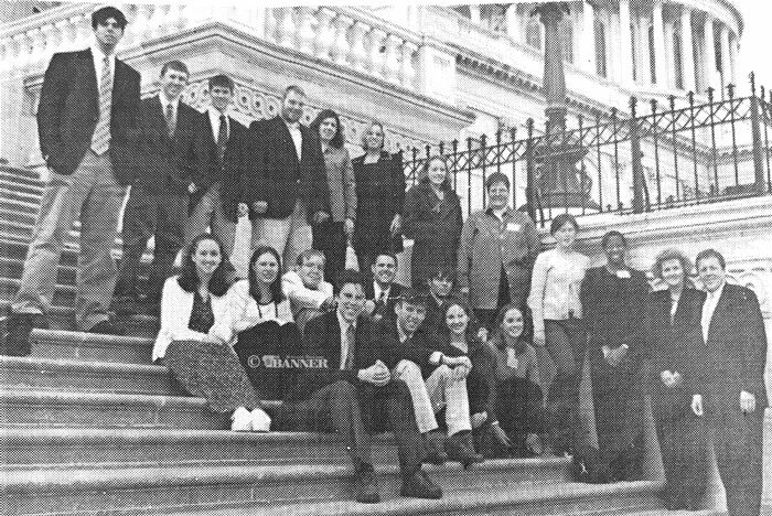 25 Years Ago &mdash; McKenzie students and chaperons visited Washington D.C. for a study of New York and Washington, D.C.