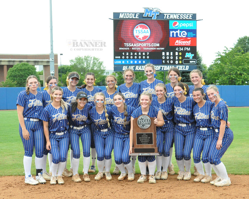 The Huntingdon Fillies claimed the TSSAA Class 2A State Softball Runner-Up title after falling 1-0 to Liberty Creek.