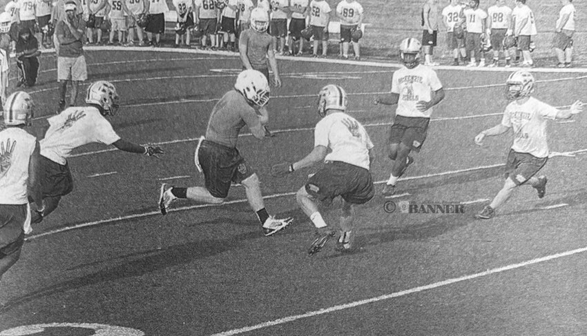 10 Years Ago &mdash; The McKenzie Rebels football program and programs from Obion, Dyer, and Henry County got the opportunity to practice at Wildcat Stadium. The picture shows the Rebel&rsquo;s defensive converging on the Dyer County receiver.