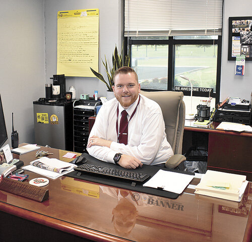 Dr. Adam Douglas, new principal at West Carroll Junior Senior High School.