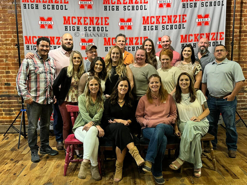 Pictured (L to R) Front Row: Carrie (Stambaugh) Cross, Savanna (Cooper) Dyer, Amanda Rogers and Amber (King) Fern. Middle Row: April (Osborne) McCaig, Tasha (Rainey) Mayo, Mary (Holland) Scavone, Christy Lowe-Sweatt, Amber (Moore) Gregson, Ashley (Lyons) Shipp and Daniel Hollowell. Back Row: Jose Becerra, Kris Sydnor, Stephen Brown, John Craig Howell, Rebekah (Cooper) Crass, Ty Winkler and Jonthan Woods.