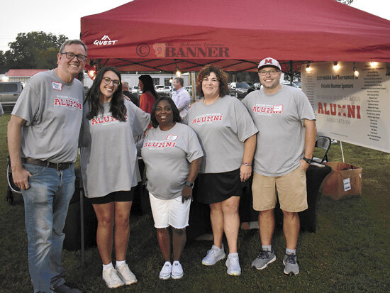 MHSAA planning committee members (L to R): Brad Camp, Lauren Hickman, Cheryl Oglesby-Townes, Lesa Hutcherson Roberson and Brian Winston. Not pictured are Drew Beeler and Tracy Brown Teague.