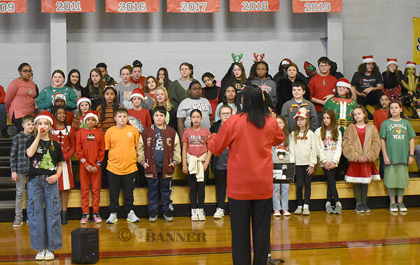 Veda Haney&rsquo;s music students perform with Addison Doede as a soloist.