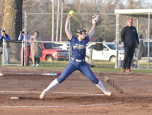 Bailey Cary earned the complete-game win for the Fillies, allowing two earned runs on two hits with six walks and five strikeouts in five innings.