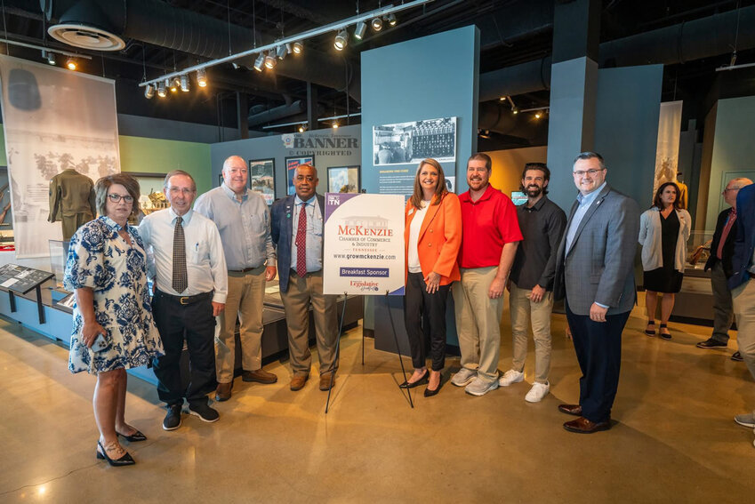 The McKenzie Industrial Board and Chamber was represented by: Executive Director Monica Heath, Joel Washburn, Chuck Sisson, Ricky Price, Christy Williams, John Wright, Mark Anderson, II, and Mayor Ryan Griffin.