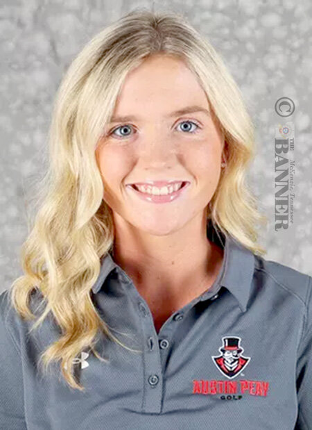 McKenzie’s Maggie Glass, new assistant coach for APSU women’s golf.
