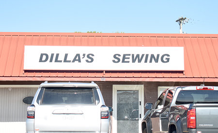 Dilla’s Sewing on South Main Street in McKenzie.