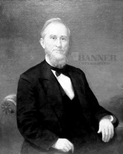 The official state portrait of Alvin Hawkins by Washington Cooper.