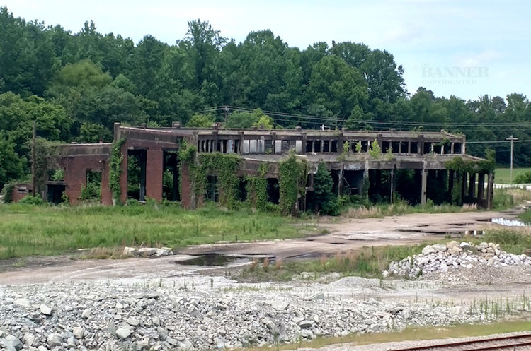Before it was razed, Bruceton had the last remaining roundhouse of the North Carolina & St. Louis Railroad. It was built in 1925.