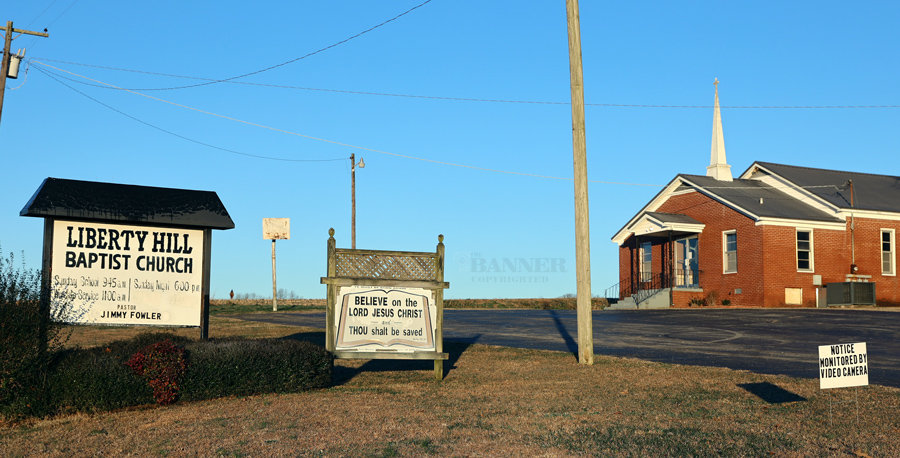 Liberty Hill Baptist Church.