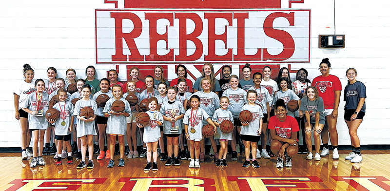 Coach John Wilkins and the McKenzie High School Lady Rebels hosted a summer training camp July 11-14.