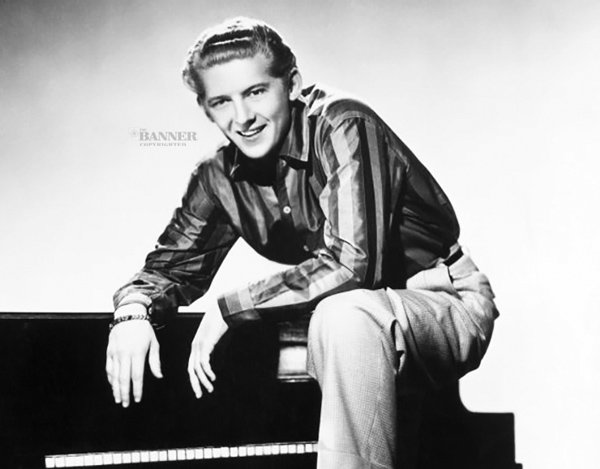 Circa 1957, Tennessee, Memphis, Jerry Lee Lewis.