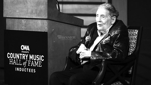 Jerry Lee Lewis speaking at the press conference following the announcement of his induction into the Country Music Hall of Fame earlier this year.