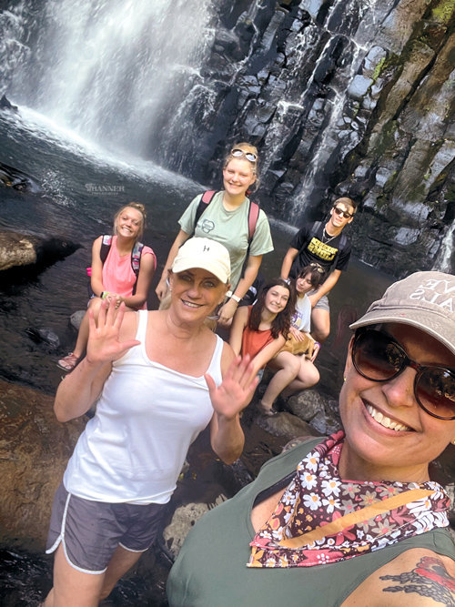 Stacie Freeman of Bethel University led a high school group from Dresden Tennessee to Costa Rica in March 2022. Some of the Dresden travelers were adversely affected by the December tornado in Dresden. They benefited from financial support from donors who wanted to assure they had the financial means to travel.