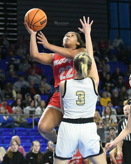 Mikaela Reynolds was the second-highest scorer on Saturday with 16 points.