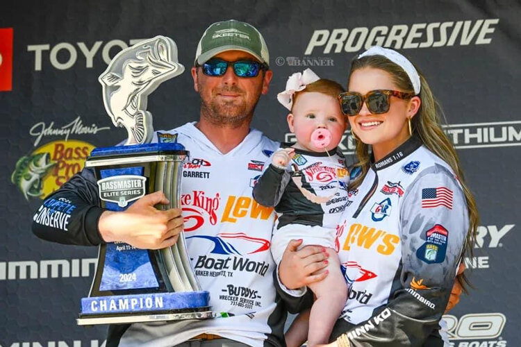 Garrett Captures 2024 Lowrance Bassmaster Elite at Harris Chain The Mckenzie Banner