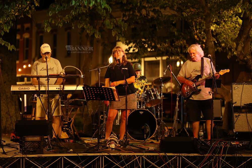 Longshot Band Performs At Nights on Broadway The Mckenzie Banner