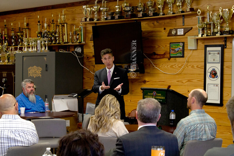 Kustoff Addresses Historic DHS Shutdown During County Visit