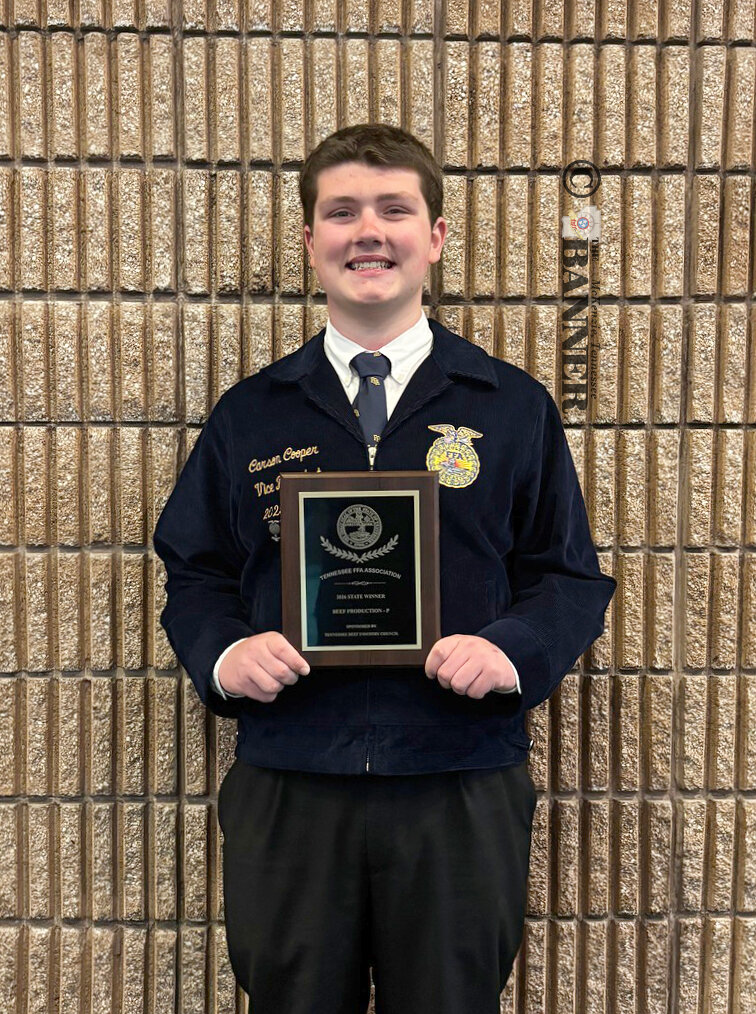 Carson Cooper Named FFA State Champion
