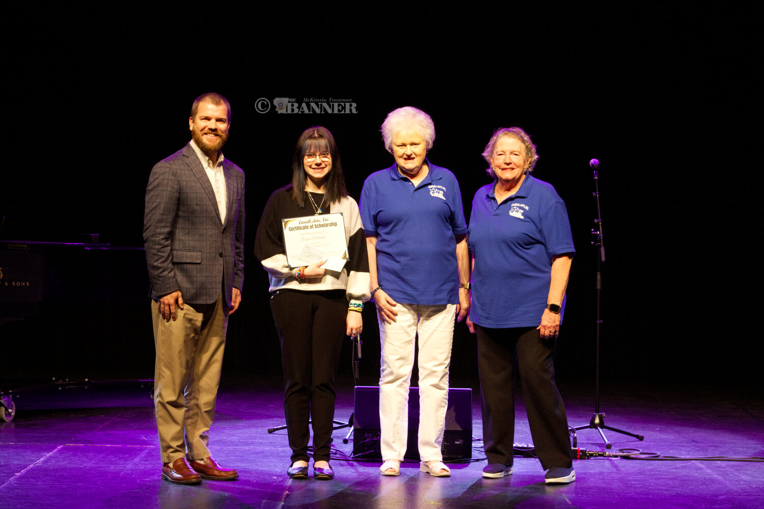 Wilbanks Receives First Carroll Arts Scholarship