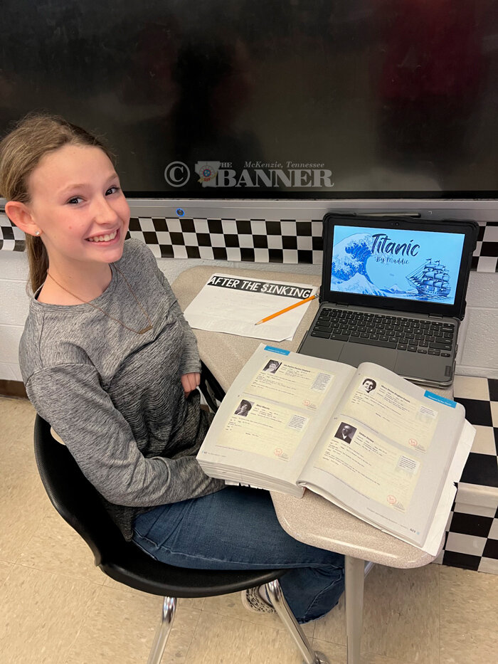 West Carroll Elementary Students 'Board' the Titanic in Immersive Research Project