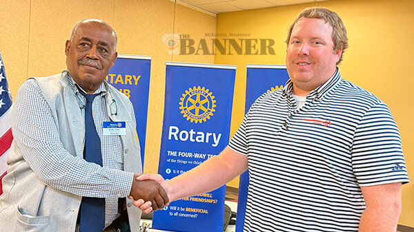 McCaleb Address Rotary About Special Olympics